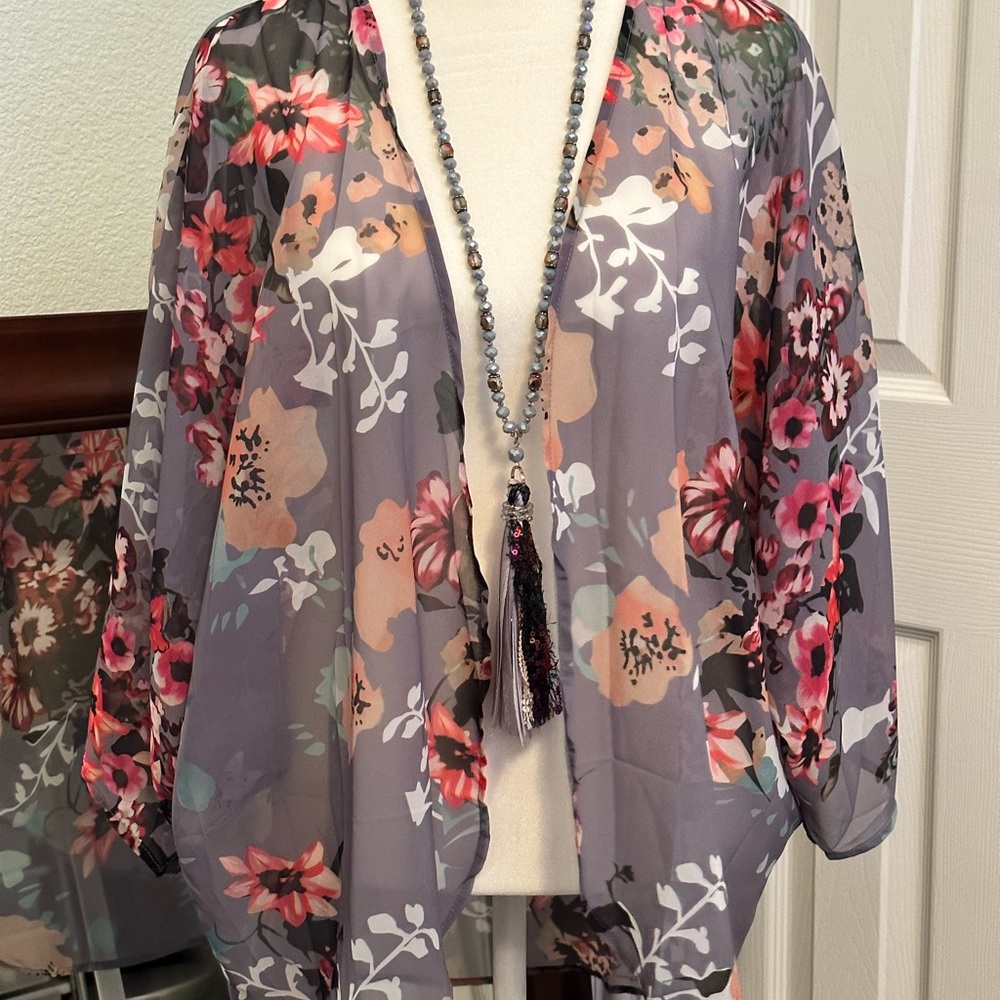 Floral Kimono